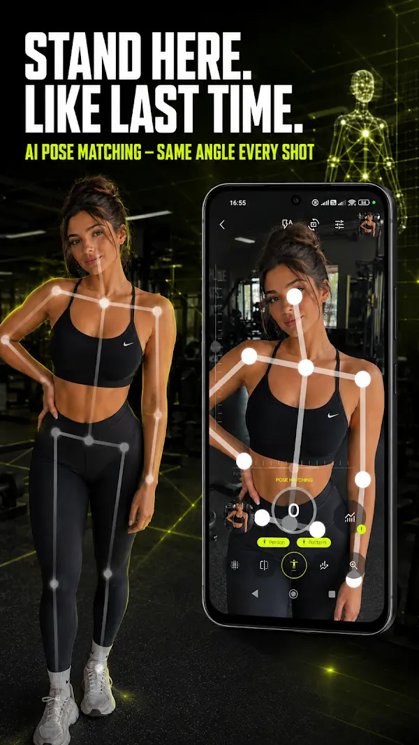 Fitness Camera en Google Play — captura 3 de 3
