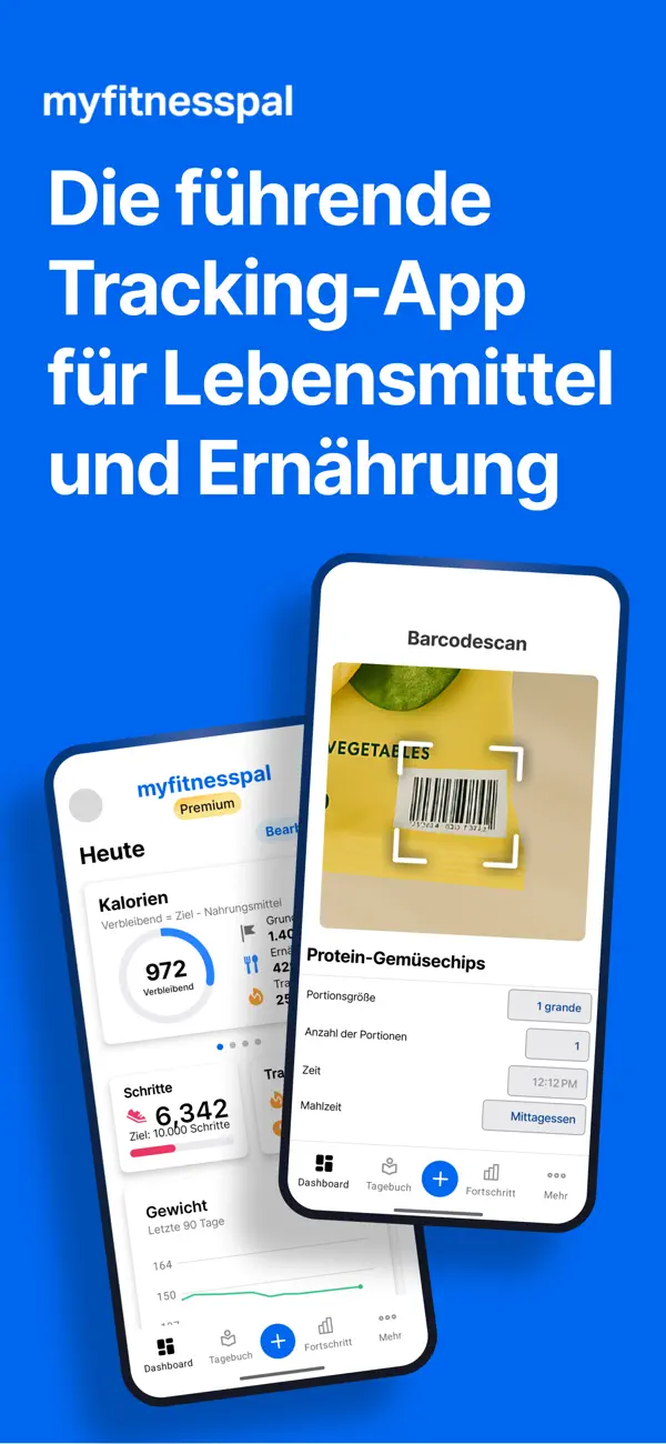 MyFitnessPal im App Store — Screenshot 1 von 3