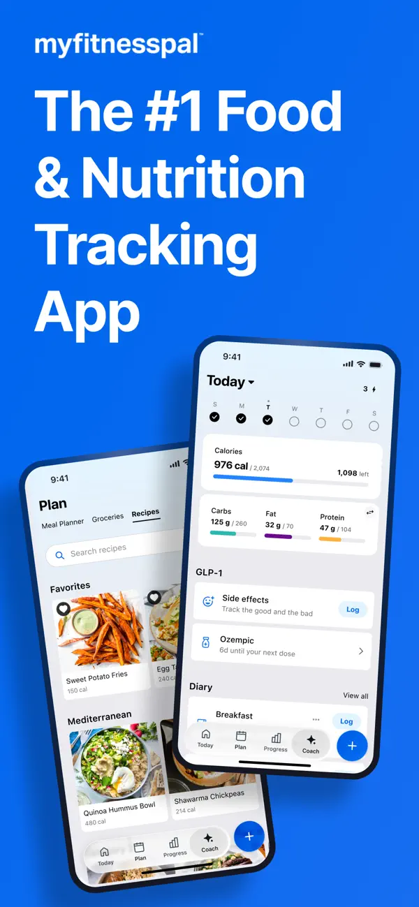 MyFitnessPal on the App Store — screenshot 1 of 3