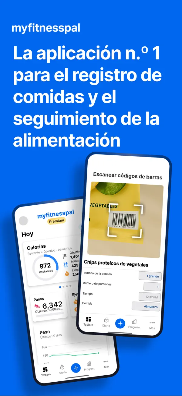 MyFitnessPal en App Store — captura 1 de 3
