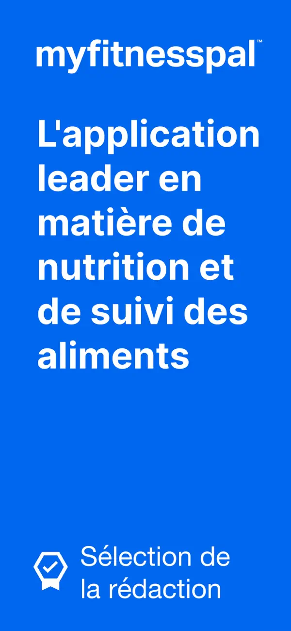 MyFitnessPal sur l'App Store — capture 1 sur 3